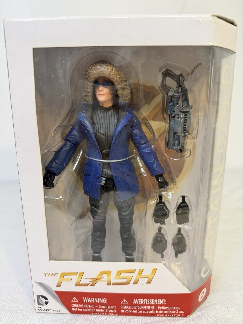 DC Collectibles The Flash CW TV Series Captain Cold Series #2 Action Figure New